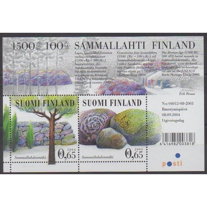 Acheter ce bloc-feuillet de Finlande de l'année 2004 (No BF35).