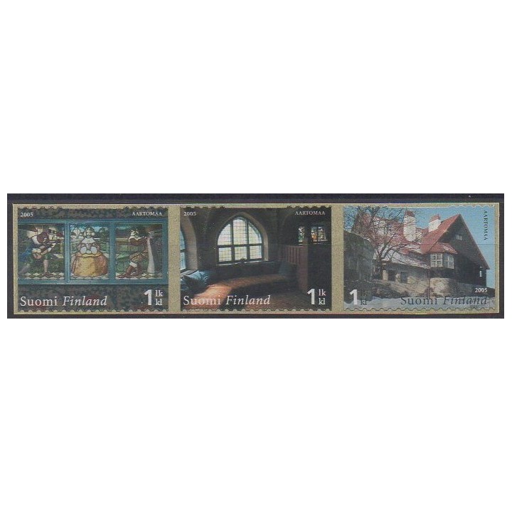 Acheter cette série de timbres de Finlande de l'année 2005 (No 1703/1705).