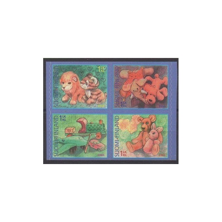 Buy this set of stamps of Finland of the year 2005 (Nb 1693/1696).