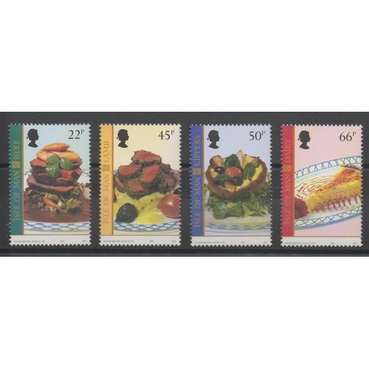 Timbres  - Man (Ile de) - 2001 - No 973/976