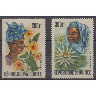 Buy these stamps of Guinea of the year 1966 (Nb PA67/PA68).