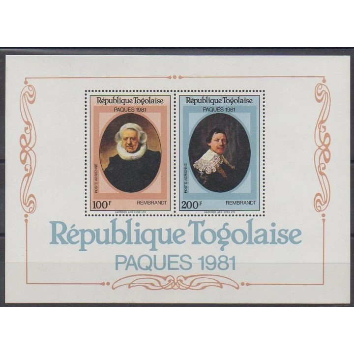 Acheter ce bloc-feuillet du Togo de l'année 1981 (No BF148).
