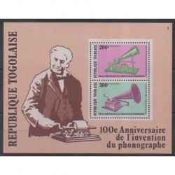 Togo - 1978 - No BF120 - Musique - Sciences et Techniques