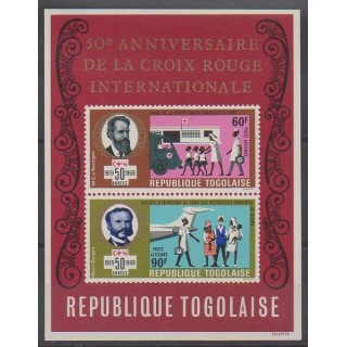 Buy this souvenir sheet  of Togo of the year 1969 (Nb BF40).