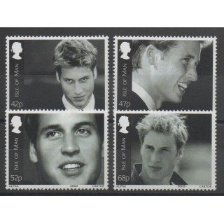 Timbres - Man (Ile de) - 2003 - No 1087/1090 - royauté