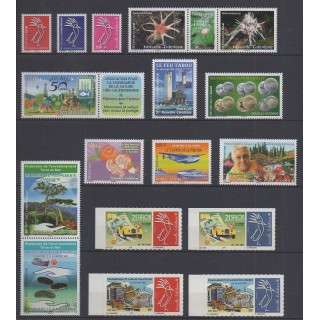 Acheter les timbres de Nouvelle-Calédonie de l'année 2021 (No 1403/1414).