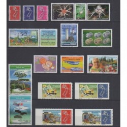 New Caledonia - Complete year - 2021 - Nb 1403/1414
