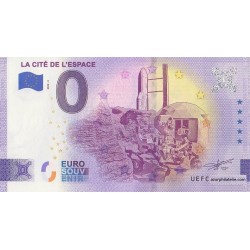 Euro banknote memory - 31 - La cité de l'espace - 2022-5