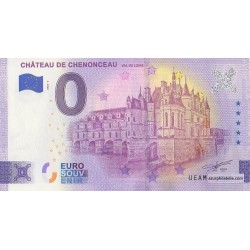 Billet souvenir - 37 - Château de Chenonceau - 2022-3