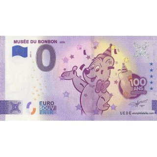 Euro banknote memory - 2022 - Musée du Bonbon - 100 ans - (Gard)