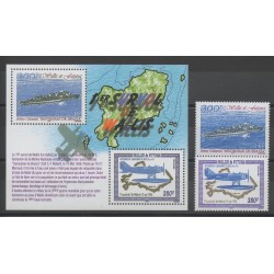 Wallis et Futuna - Blocs et feuillets - 2004 - No BF 15 - 622/623 - avions