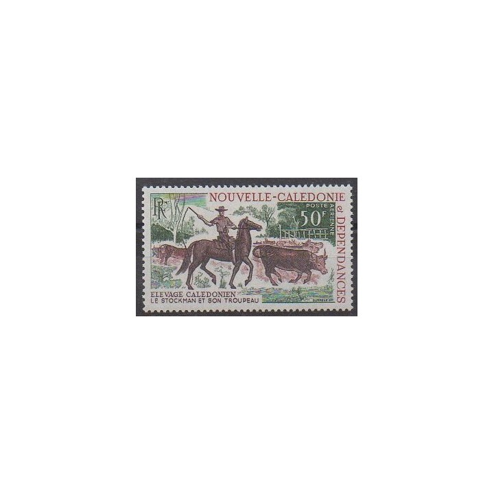 Acheter ce timbre de Nouvelle-Calédonie de l'année 1969 (No PA104).