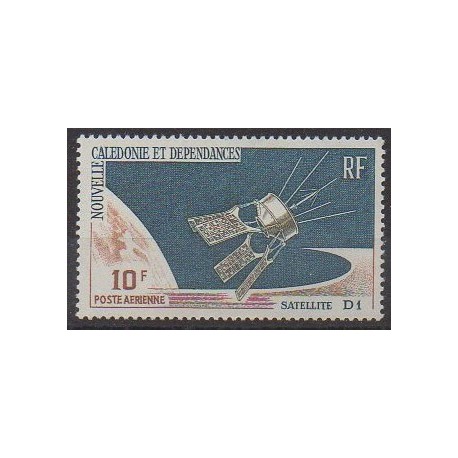 Nouvelle-Calédonie - Poste aérienne - 1966 - No PA87 - Télécommunications