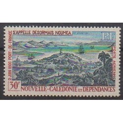 Nouvelle-Calédonie - Poste aérienne - 1966 - No PA86 - Sites
