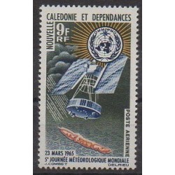 Nouvelle-Calédonie - Poste aérienne - 1965 - No PA79 - Sciences et Techniques