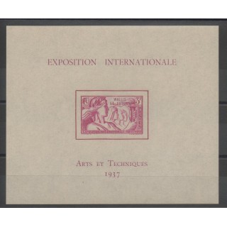 Timbres  - Wallis et Futuna - Blocs et feuillets - 1937 - No BF 1