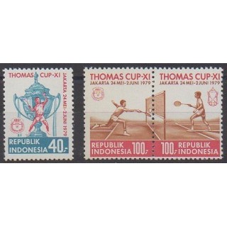 Buy this set of stamps of Indonesia of the year 1979 (Nb 838/840).