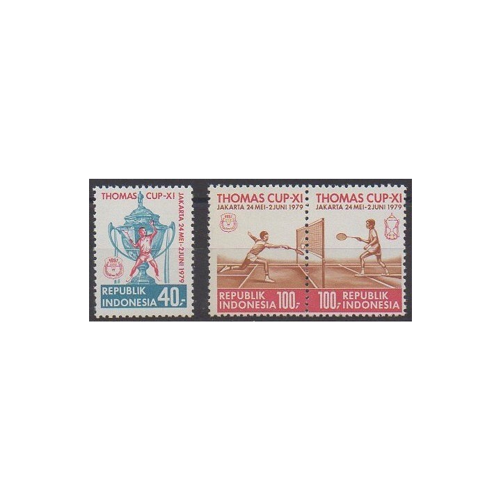 Buy this set of stamps of Indonesia of the year 1979 (Nb 838/840).