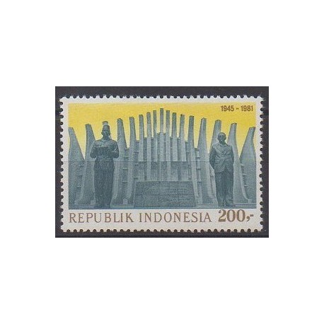 Indonésie - 1981 - No 921 - Monuments