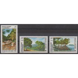 New Caledonia - Airmail - 1974 - Nb PA147/PA149 - Sights