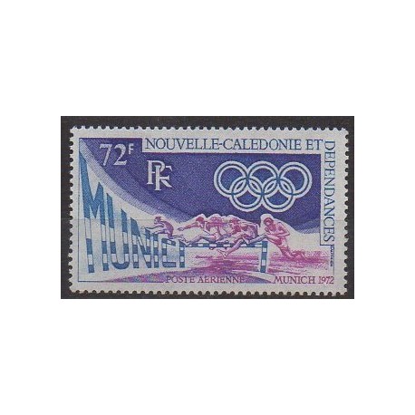 New Caledonia - Airmail - 1972 - Nb PA133 - Summer Olympics
