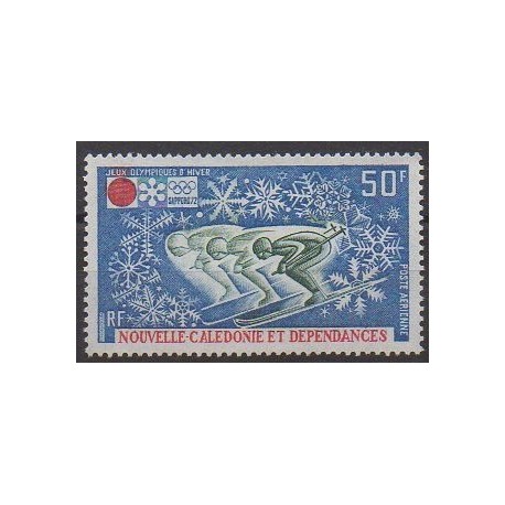Nouvelle-Calédonie - Poste aérienne - 1972 - No PA126 - Jeux olympiques d'hiver