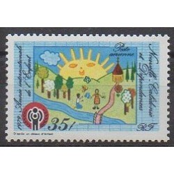 New Caledonia - Airmail - 1979 - Nb PA194 - Children's drawings