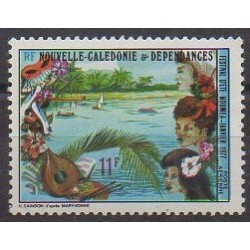 Nouvelle-Calédonie - Poste aérienne - 1977 - No PA176 - Folklore