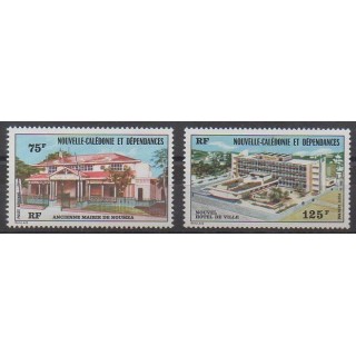 Buy these stamps of New Caledonia of the year 1976 (Nb PA174/PA175).