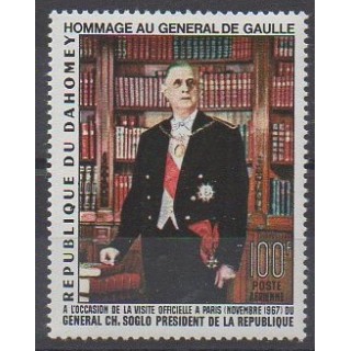 Acheter ce timbre du Dahomey de l'année 1967 (No PA66).