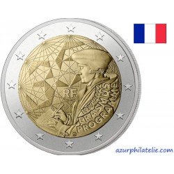 2 euro commémorative - France - 2022 - 35 years of the Erasmus programme - UNC