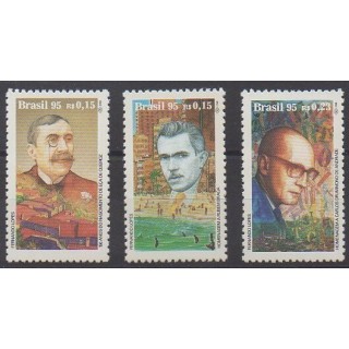 Acheter cette série de timbres du Brésil de l'année 1995 (No 2254/2256).