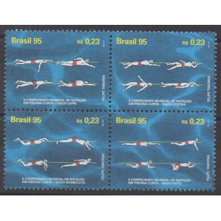 Acheter cette série de timbres du Brésil de l'année 1995 (No 2258/2261).