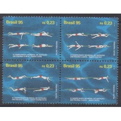 Brésil - 1995 - No 2258/2261 - Sports divers