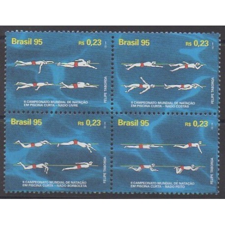 Brésil - 1995 - No 2258/2261 - Sports divers