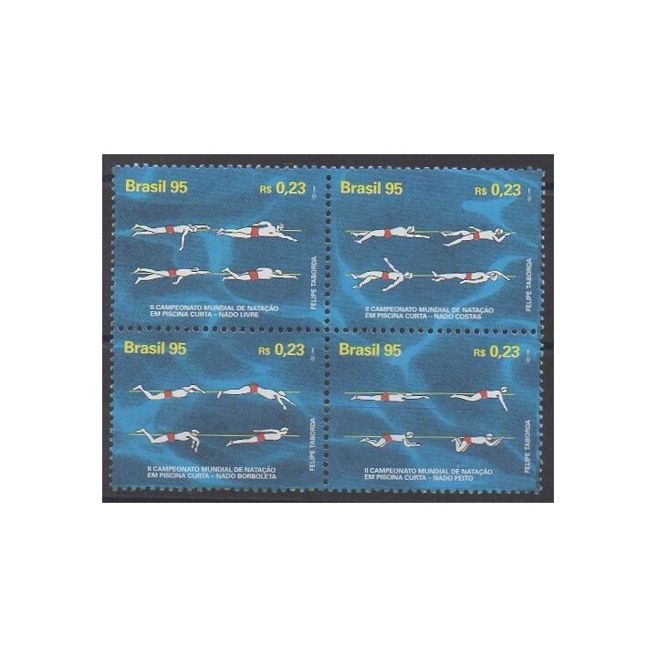 Acheter cette série de timbres du Brésil de l'année 1995 (No 2258/2261).
