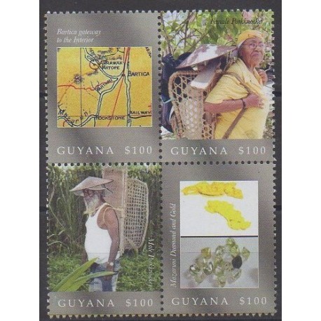 Guyana - 2010 - Nb 6018/6021