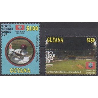 Buy this set of stamps of Guyana of the year 2011 (Nb 6128/6129).