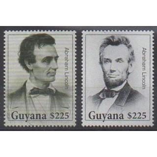 Buy this set of stamps of Guyana of the year 2011 (Nb 6077/6078).