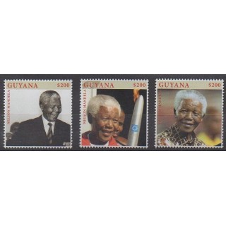 Buy this set of stamps of Guyana of the year 2013 (Nb 6371/6373).
