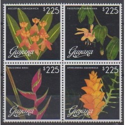 Guyana - 2013 - Nb 6286/6289 - Flowers