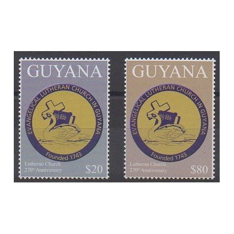 Guyana - 2013 - Nb 6373D/6373E - Religion