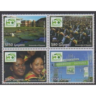 Acheter cette série de timbres de Guyana de l'année 2014 (No 6448/6451).