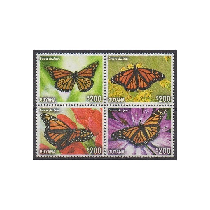 Acheter cette série de timbres de Guyana de l'année 2014 (No 6496/6499).