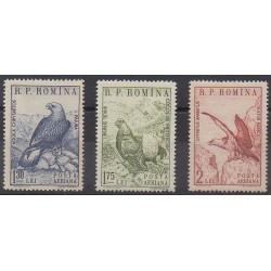 Romania - 1960 - Nb PA107/PA109 - Birds