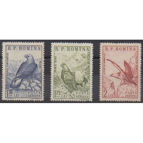 Roumanie - 1960 - No PA107/PA109 - Oiseaux