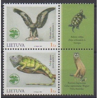 Buy this set of stamps of Lithuania of the year 2004 (Nb 743/744).