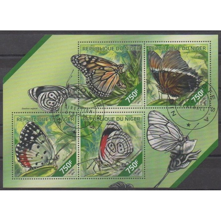 Acheter cette série de timbres du Niger  de l'année 2014 (No 2315/2318). - Oblitéré