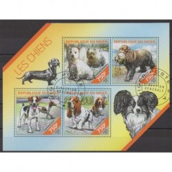 Niger - 2014 - Nb 2363/2366 - Dogs - Used