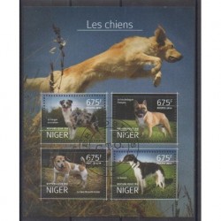 Niger - 2014 - Nb 2645/2648 - Dogs - Used